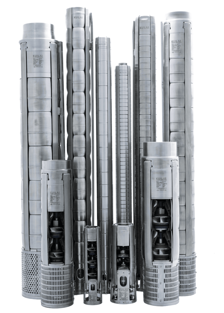 Kurlar Stainless Steel Submersible Pumps